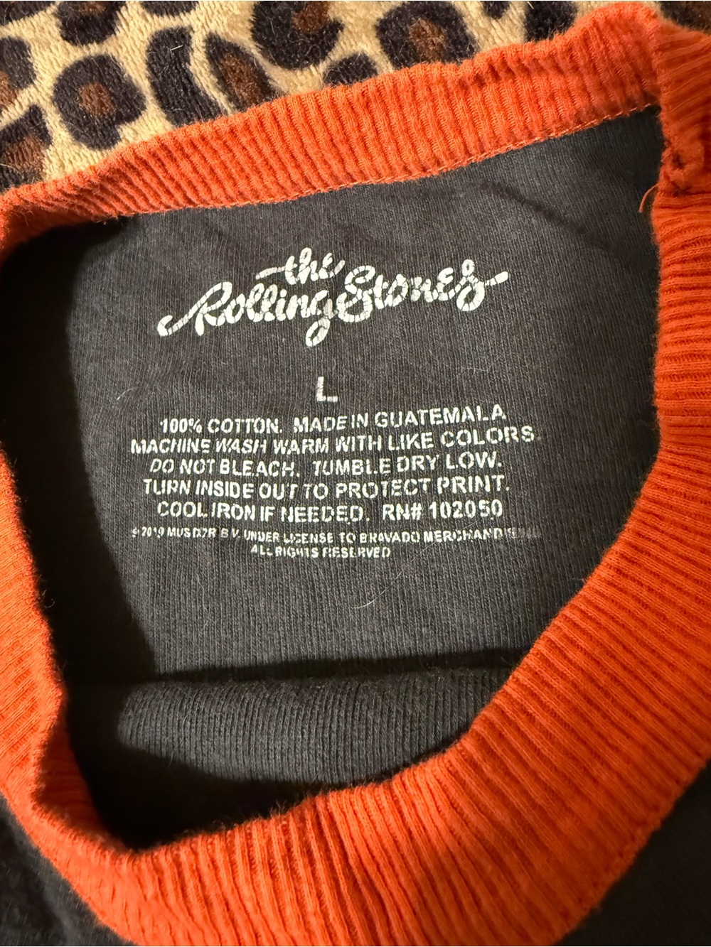Rolling Stones USA Flag Tongue Graphic Tank Top Large - Picture 3 of 4